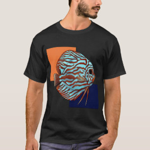 DISCUS HUISDIER VIS T-SHIRT