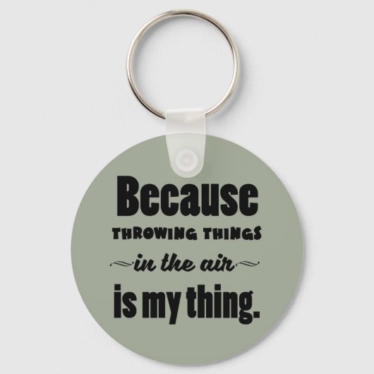 Discus Javelin Hammer Throw Sleutelhanger (Voorkant)