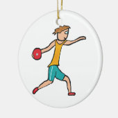 Discus Keramisch Ornament (Links)