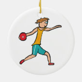 Discus Keramisch Ornament (Achterkant)