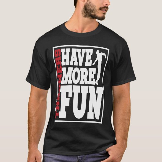 Discus Throwers Have More Fun Discus Throwing  2 T-shirt (Voorkant)