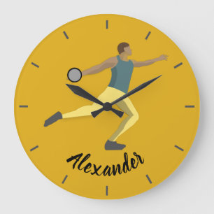 Discus Throwing Grote Klok