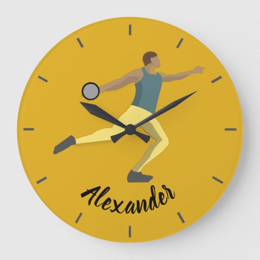 Discus Throwing Grote Klok (Voorkant)