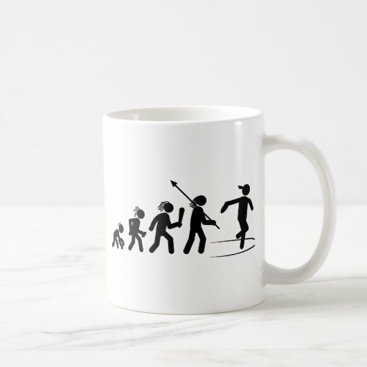 Discus Throwing Koffiemok (Rechts)