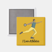 Discus Throwing Magneet (Voorkant / Achterkant)