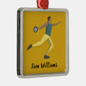 Discus Throwing Metalen Ornament (Rechts)