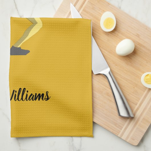 Discus Throwing Theedoek (Quarter Fold)