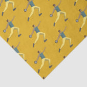 Discus Throwing Tissuepapier (Detail)