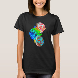 Discus Vis Aquarium Vistank Eigenaren T-shirt