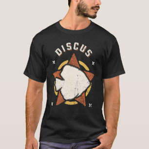 Discus Vis Vintage Retro Klassiek Dier T-shirt