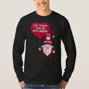 Discussie hartslag 6e graad leraar liefde t-shirt