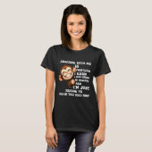 Discussiëren met mij is zinloos, ik wist dat ik he t-shirt (Voorkant volledig)