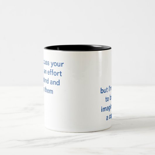 Discutez de vos sentiments mug (Centre)