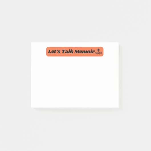 Discutons des mémoires post-it Notes (Devant)