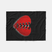 Disease Awareness Open Heart Surgery Survivor Ed H Fleece Deken (Voorkant (Horizontaal))