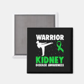 Disease Warrior Dialyse Nefritis Orgaandonor GRE Magneet (Voorkant / Achterkant)