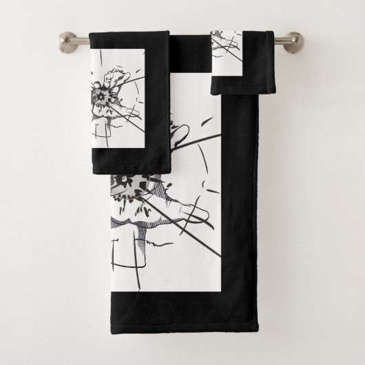 Disegni dal fascino sofisticato bad handdoek (Insitu)