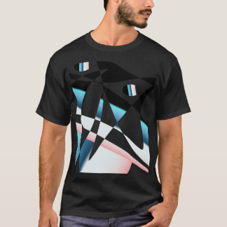 Diseño abstracto para hombres. Original. T-shirt