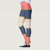 Diseño clásico coral leggings (Links)