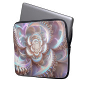 Diseño de concha espiral laptop sleeve (Voorkant Links)