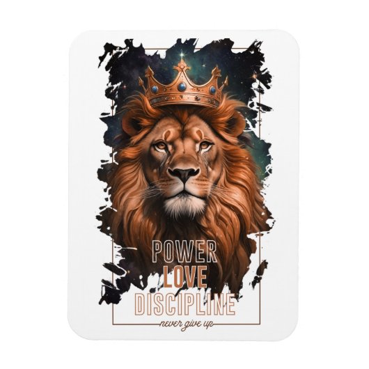 Diseño de León Magneet (Verticaal)