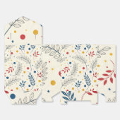 Diseño floral bedankdoosjes (Ongevouwen)