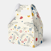 Diseño floral bedankdoosjes (Achterkant)