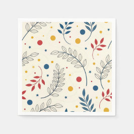 Diseño floral servet