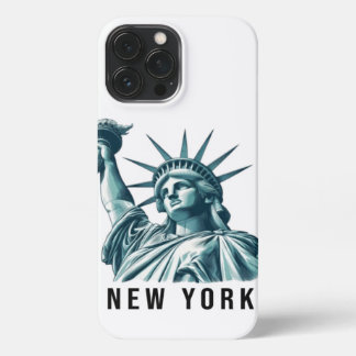 Diseño New York minimalista iPhone 13 Pro Max Hoesje