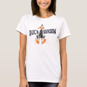 Disgeïntegreerde DAFFY DUCK™ "Duck Season" T-shirt (Voorkant)
