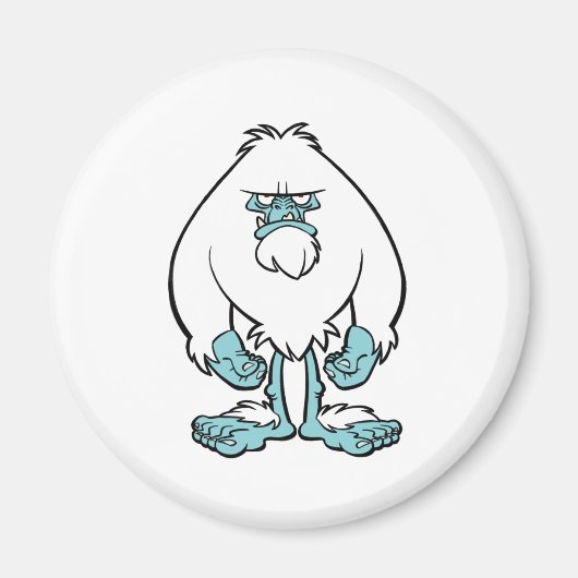 Disgruntled Yeti Magneet (Voorkant)
