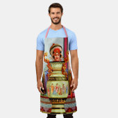 Dish Darlings Dragon Lady Groot Schort (Gedragen)