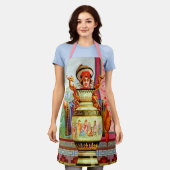 Dish Darlings Dragon Lady Medium Schort (Gedragen)