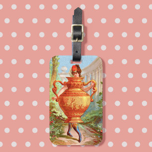 Dish Darlings Golden Amphora Bagagelabel