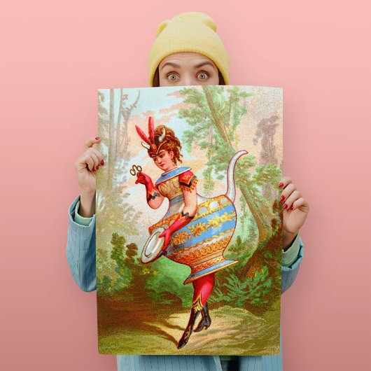 Dish Darlings Pottery Queen Art Print