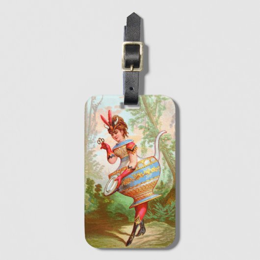 Dish Darlings Pottery Queen Bagage Label (Voorkant (verticaal))