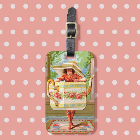 Dish Darlings Tea Time Bagagelabel