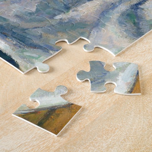 Dish of Apples Paul Cezanne Post Impressionism Com Legpuzzel (Zijkant)