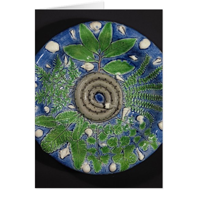 Dish, Palissy Ware (Voorkant)