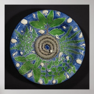 Dish, Palissy Ware Poster