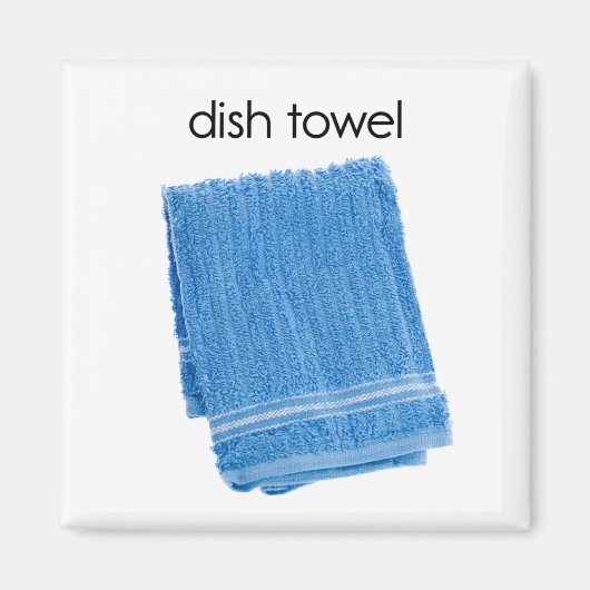 Dish Towel koelkast Magnet Magneet (Voorkant)