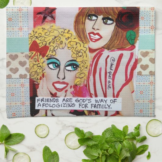 Dish towel- theedoek (Gevouwen)