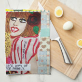 Dish towel- theedoek (Quarter Fold)