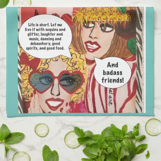 Dish towel theedoek (Gevouwen)