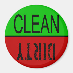 Dish Washer Magnet - Schoon/vuil Magneet