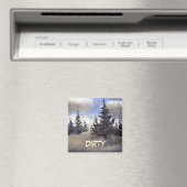Dish Washer Status Magnet Magneet (Insitu (Vaatwasser))