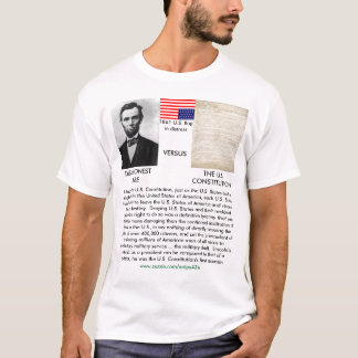 DISHONEST ABE T-SHIRT