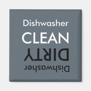 Dishwas Dirty of Clean Magnet Magneet