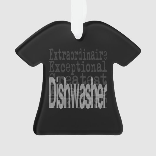 Dishwasher Extraordinaire Ornament (voorkant)