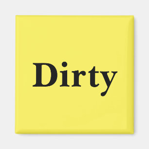 Dishwasher magnet - Dirty Magneet
